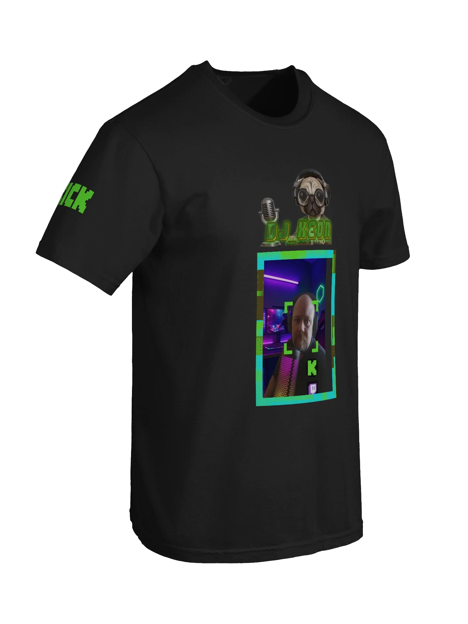 DJ XEON KICK Dyed Heavyweight T-Shirt product image (8)