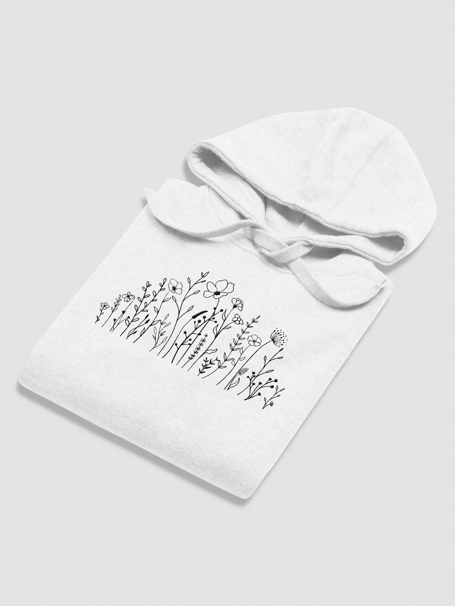 Embroidered Florals Comfort Unisex Hoodie product image (15)