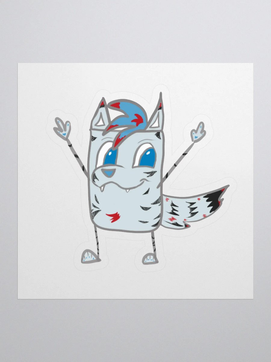 Tiger2Doodley Kiss Cut Sticker product image (1)