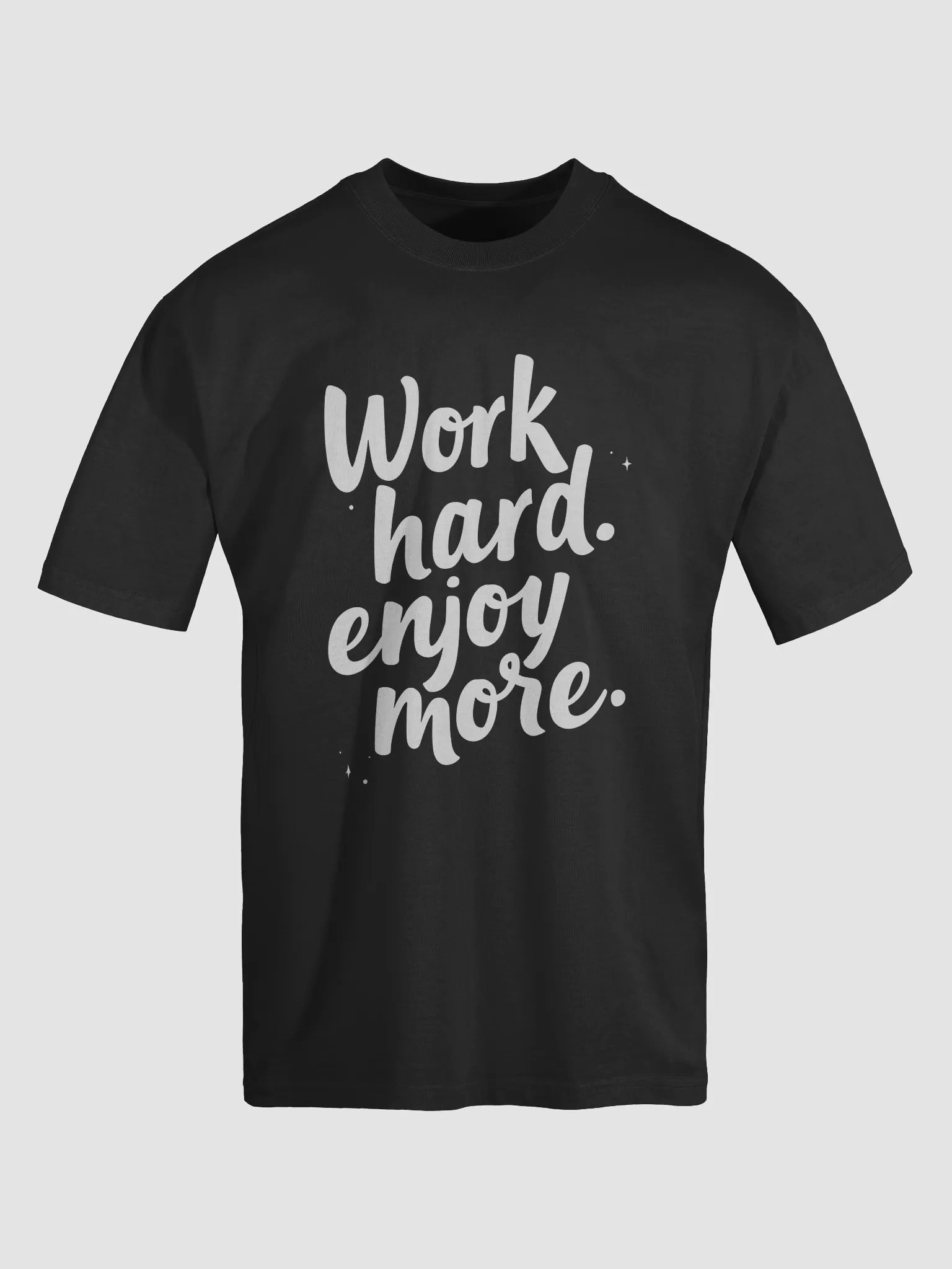 Unlock Your Inner Power with Kim Kardashian’s Mantra: Work Hard, Enjoy More – The Ultimate T-Shirt to Inspire Your Journey! product image (5)