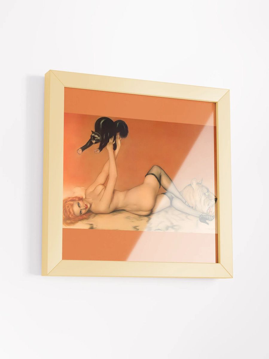 Tiger Rug Daydream Framed Poster product image (12)