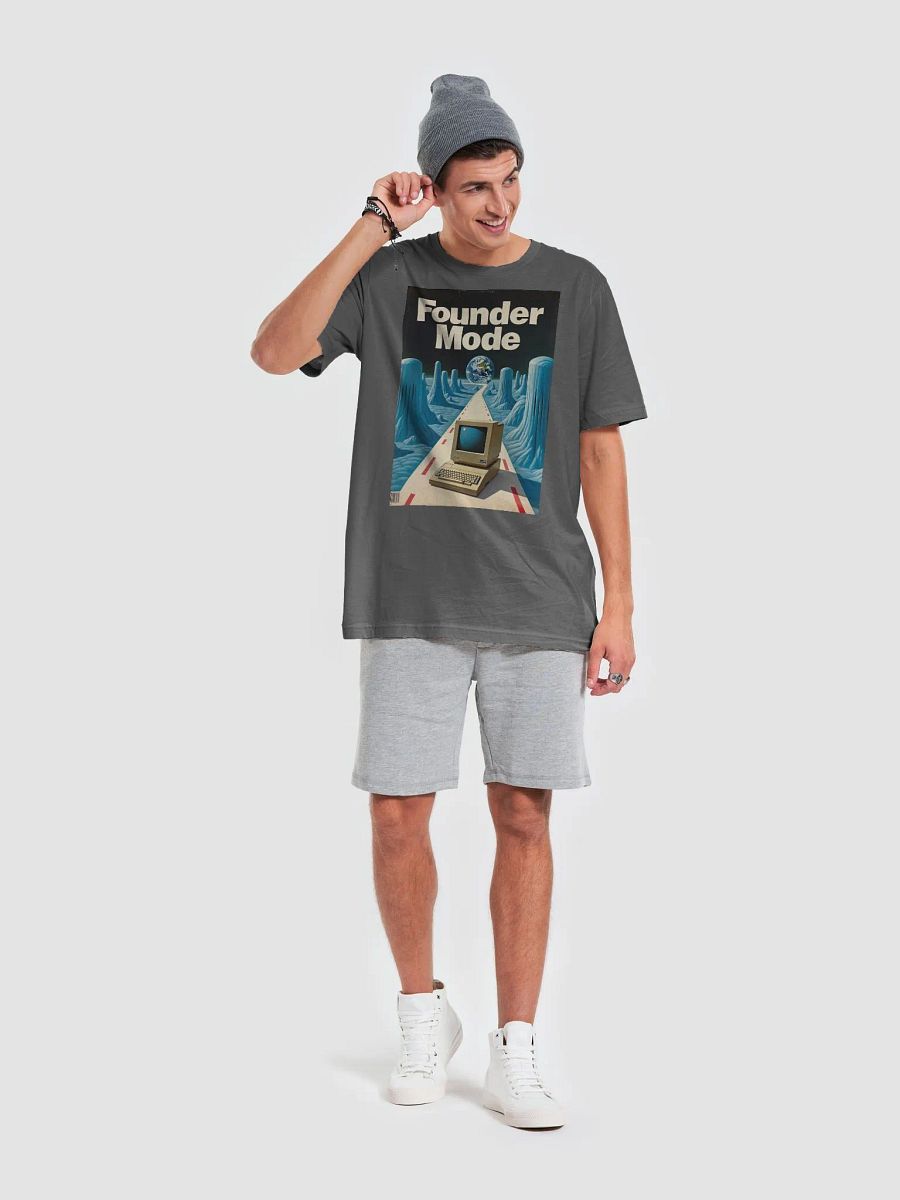 founder mode (front) retro t-shirt (100% cotton) product image (7)