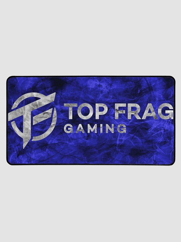 TopFrag™ Blue Spiral Logo Desk Mat 15.5" x 31.5" product image (1)