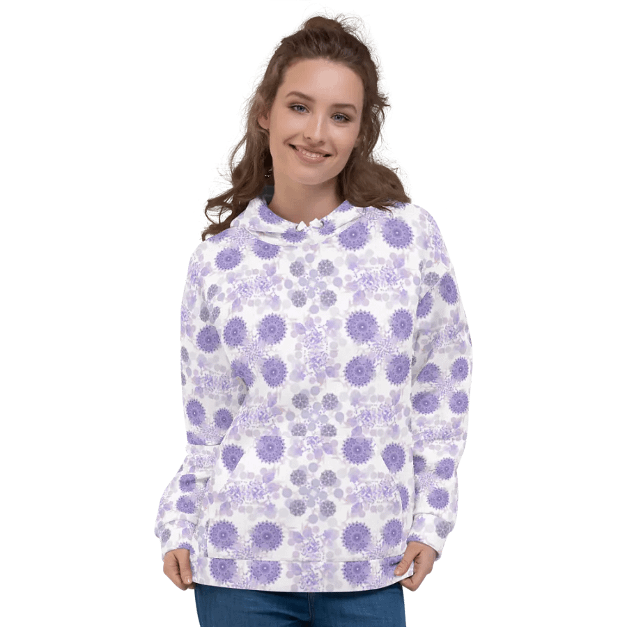 Lilac Mandala Hoodie product image (4)