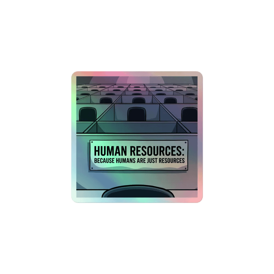 Human Resources Holographic Sticker Set product image (1)