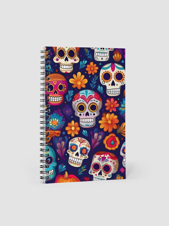 Spiral Notebook el Día de los Muertos product image (1)