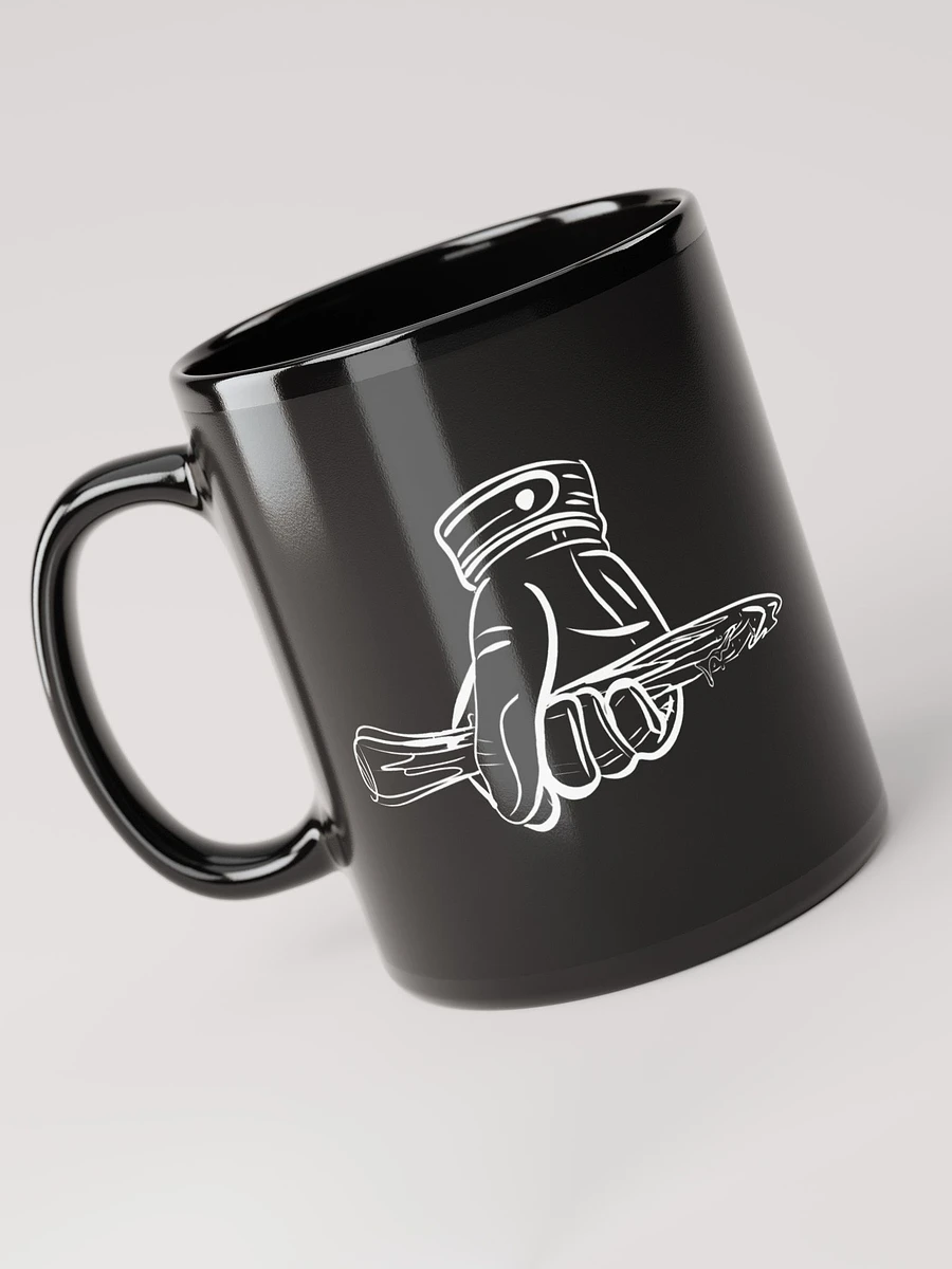 Glove & Icicle Black Mug product image (5)