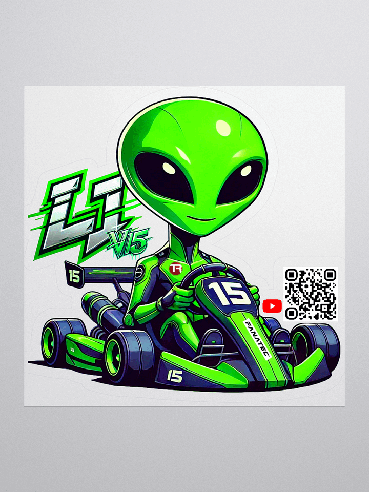 Bob the Alien – LJv15 Sticker product image (1)
