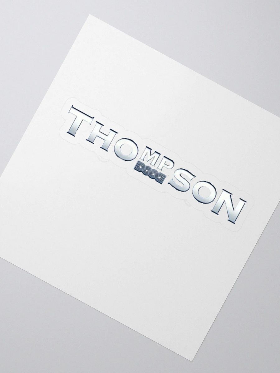 Thompson Kiss Cut Stickers product image (2)