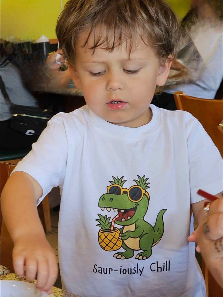 Saur-iously Chill Toddler T-Shirt product image (1)