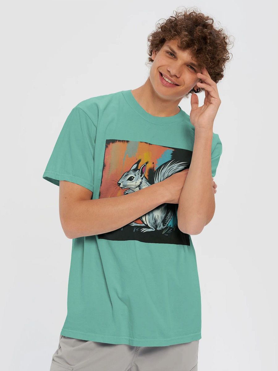 Vintage Comfort: Garment-Dyed Cotton T-Shirt product image (5)