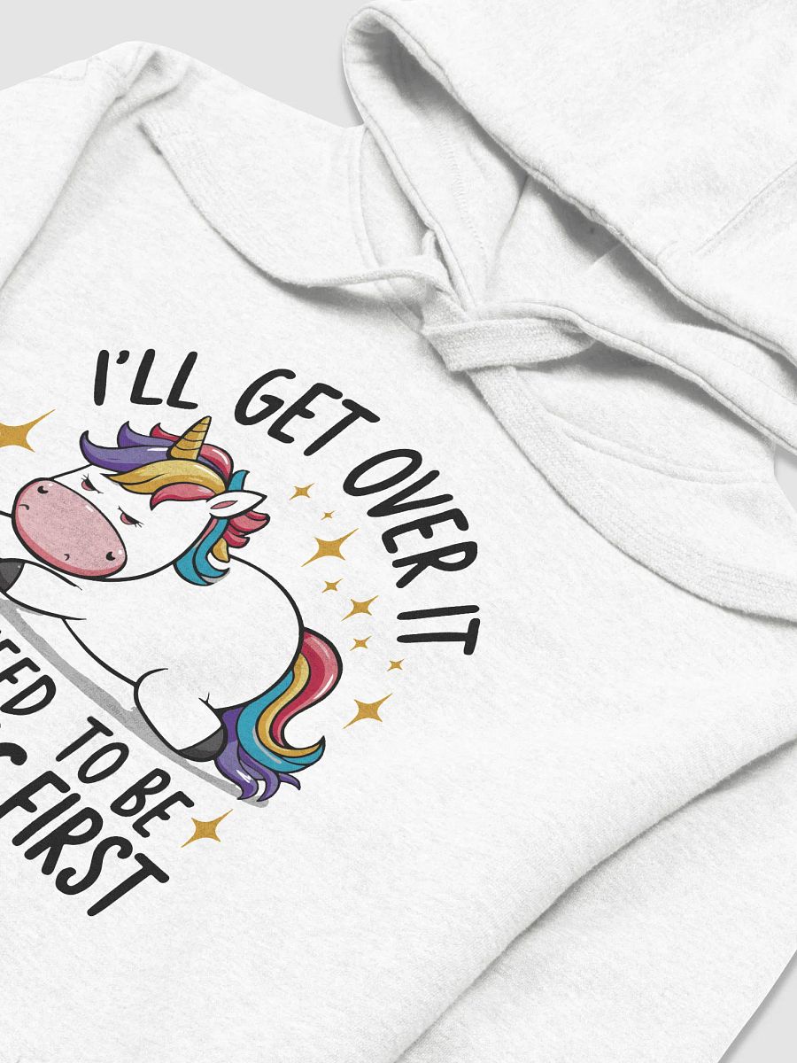 Dramatic Unicorn Vibes Premium Hoodie product image (3)