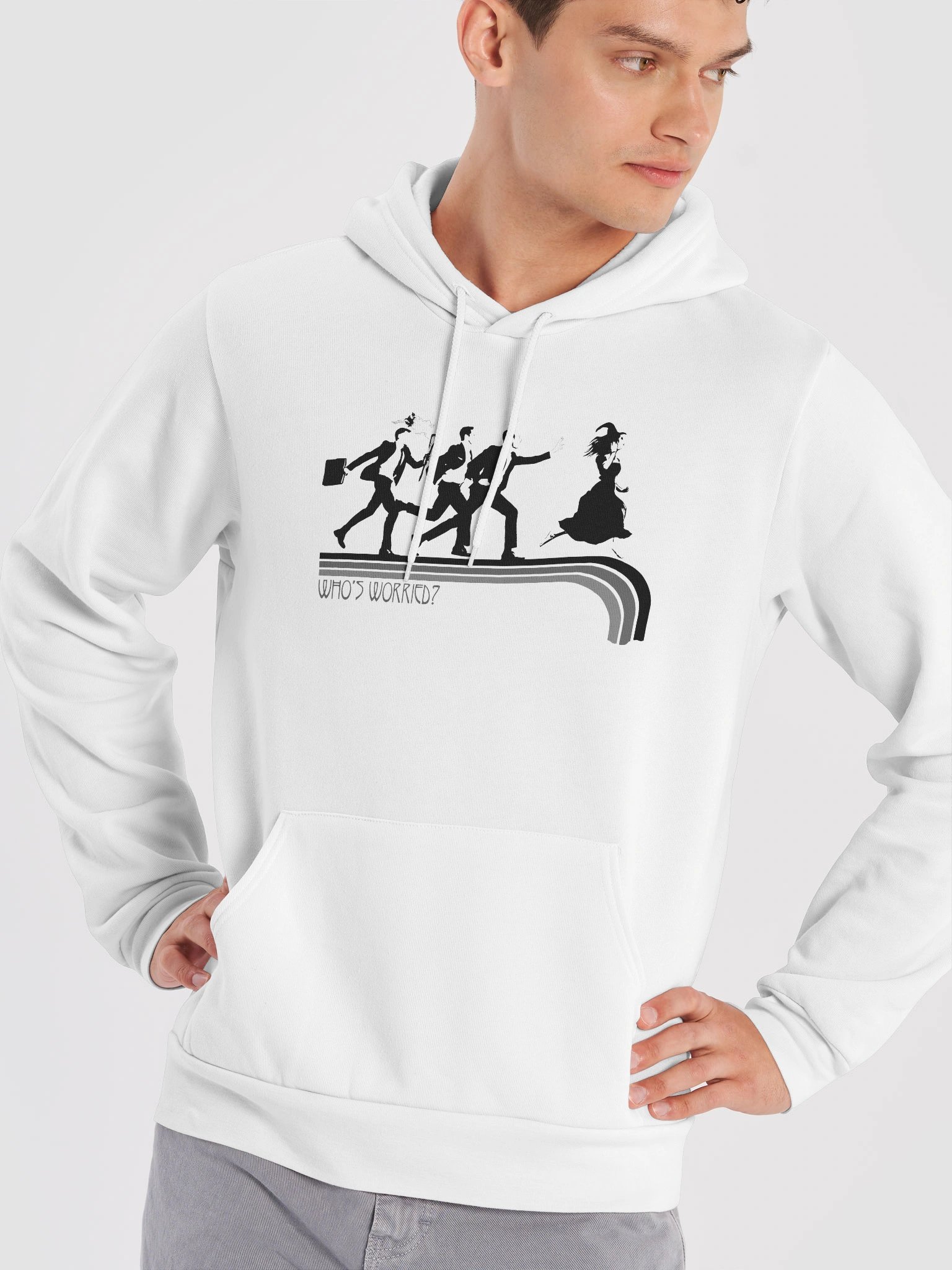 Who's Worried Unisex Premium Hoodie product image (12)