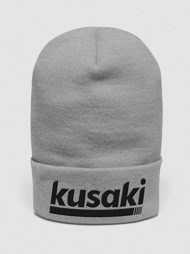Kusaki - Logo Embroidered Beanie (Black Logo) product image (1)