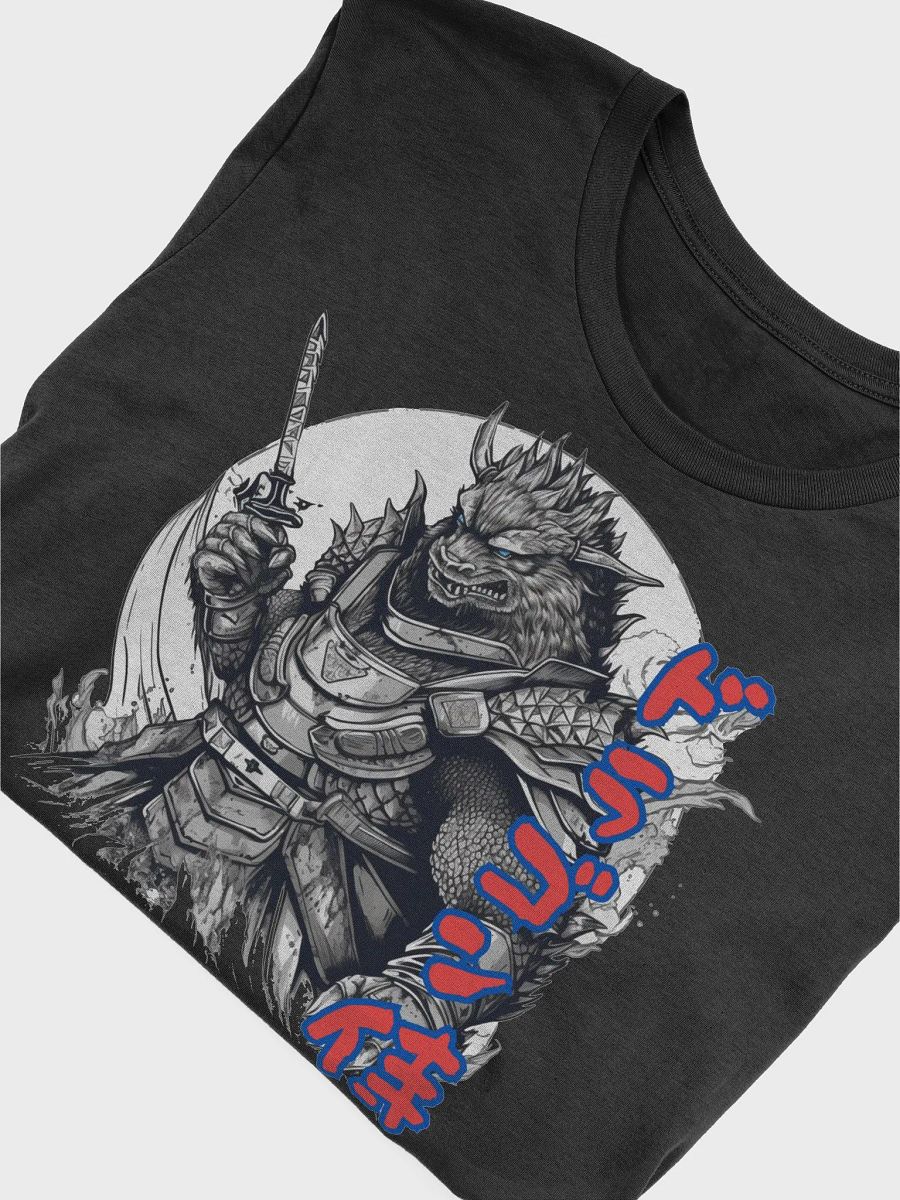 Fierce Dragon Samurai Illustration, Unique Japanese Art T-Shirt, Fantasy Warrior Design, Cool Graphic Tee, Anime Inspired Classic Tee product image (6)