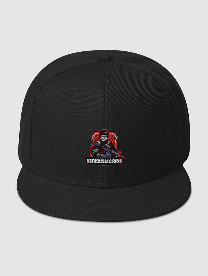 [SeriousMarine] Snapback Black product image (2)