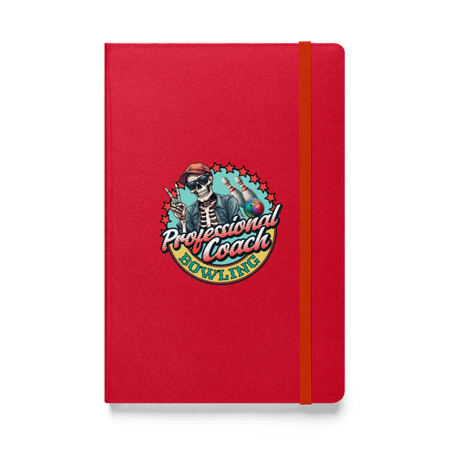 Professional Coach Bowling Skeleton Hardcover Journal product image (1)
