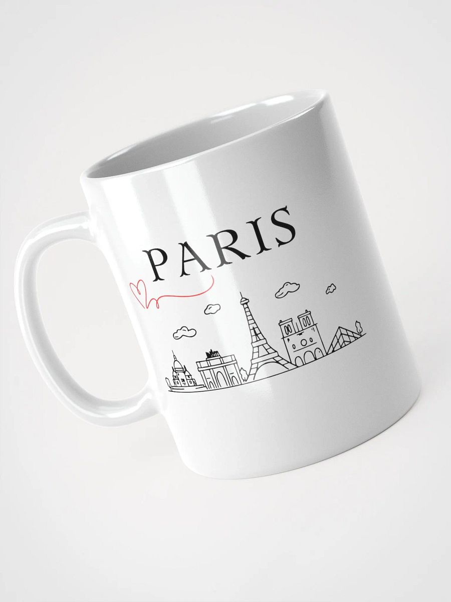 Love Paris France Monuments | Right Handed Coffee Tea Mug product image (1)