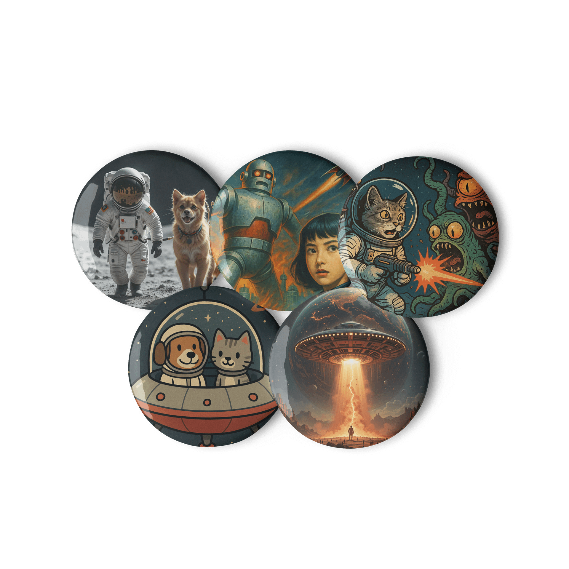 Science Fiction Pin Set product image (2)