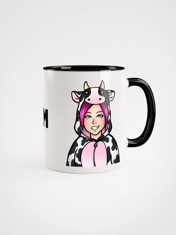 Fuchsia Moo Fam Colored Mug product image (1)