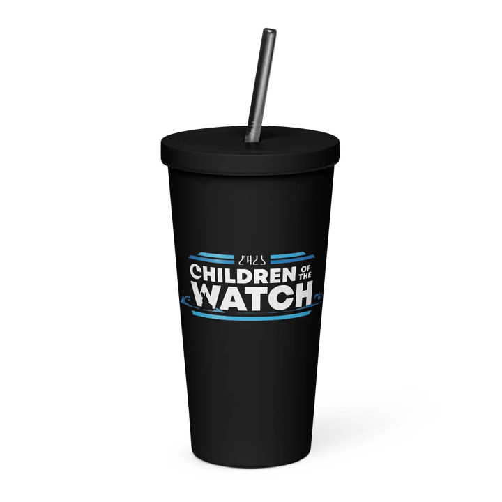 The Watch Tumbler with Straw product image (1)