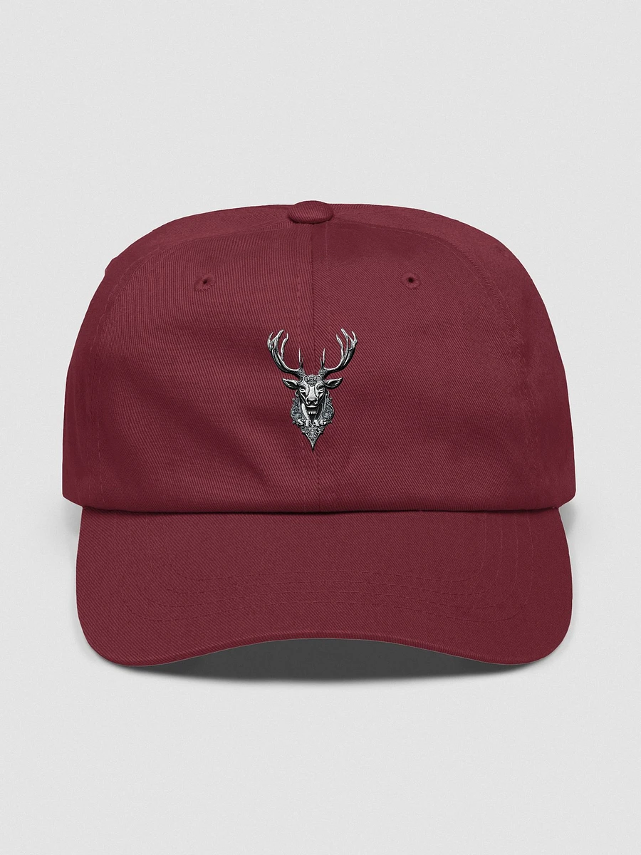 The Stag emblem low profile dad style hat product image (1)