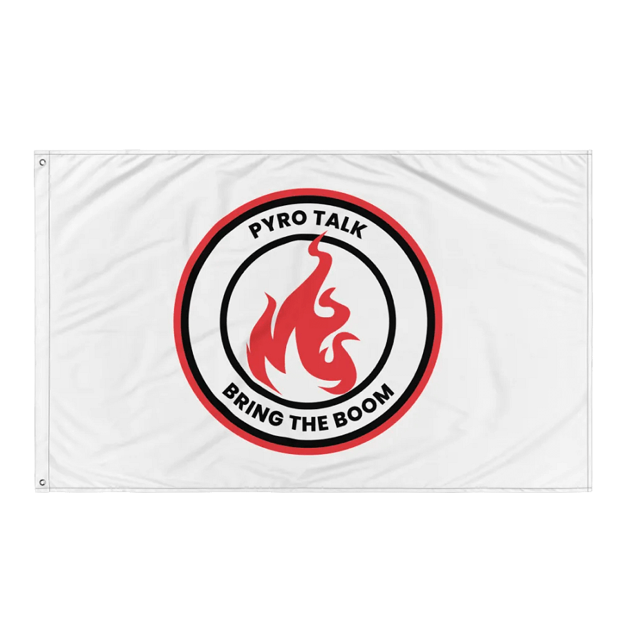 PyroTalk Logo Flag product image (3)