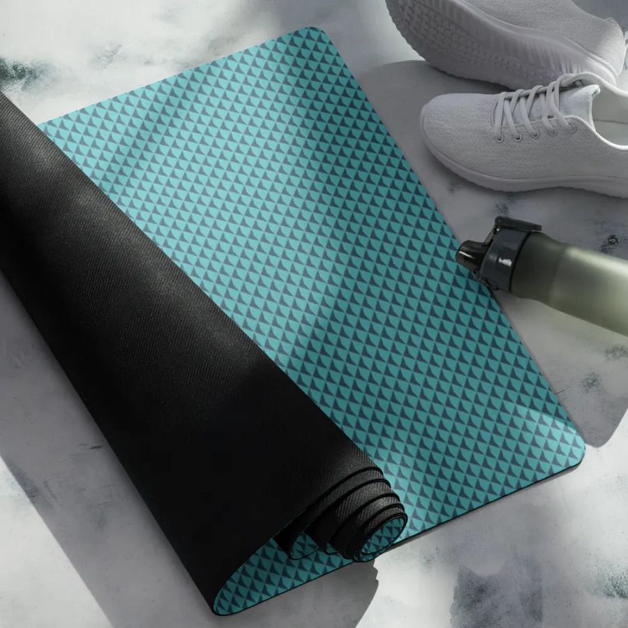 Geometric Waves Yoga Mat product image (4)