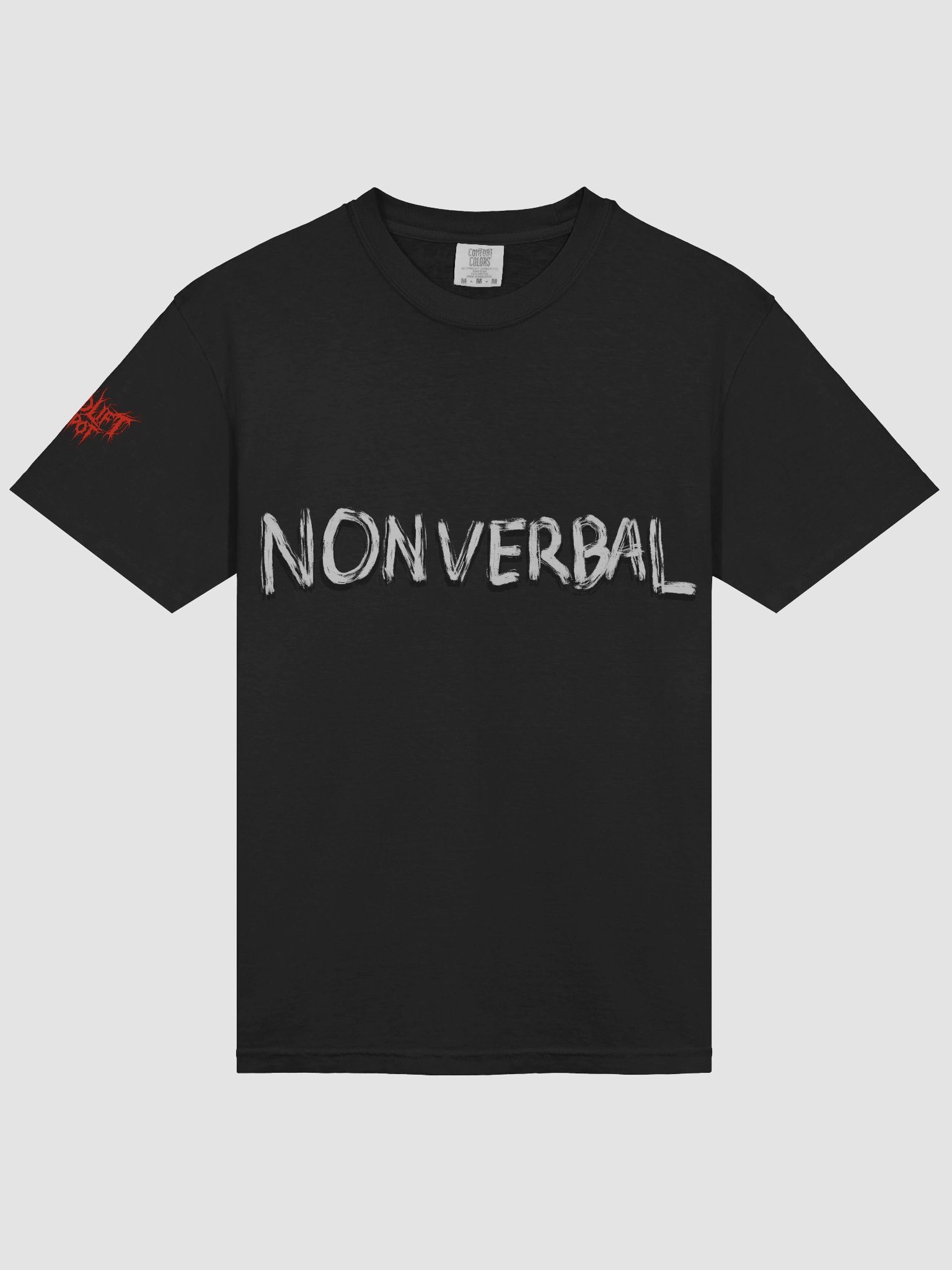 "NONVERBAL" Double-Sided Print T-Shirt product image (3)