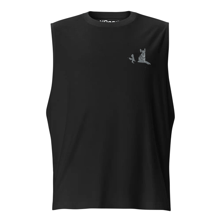 Napoleon My Little Buddy - Front Embroidered Dog Design 01 - Muscle Tank product image (2)