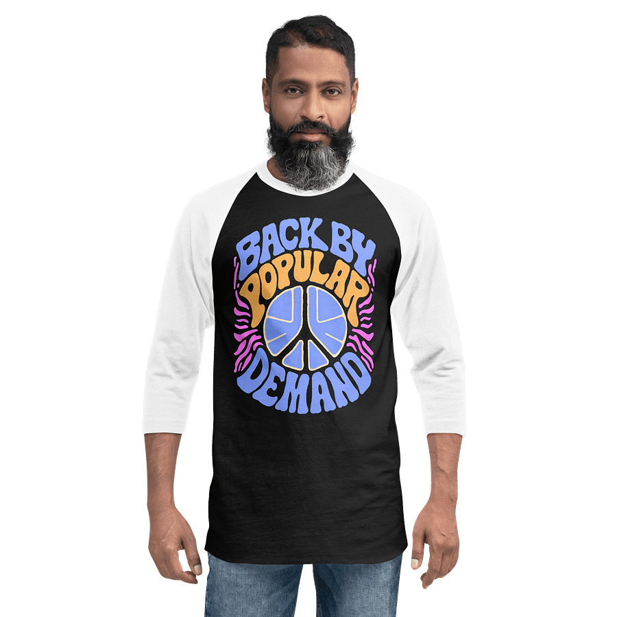 Peaceful Vibes Raglan Tee product image (6)