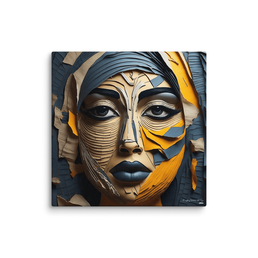 Paper Collection | Queen of Time | Canvas Art Painting product image (6)