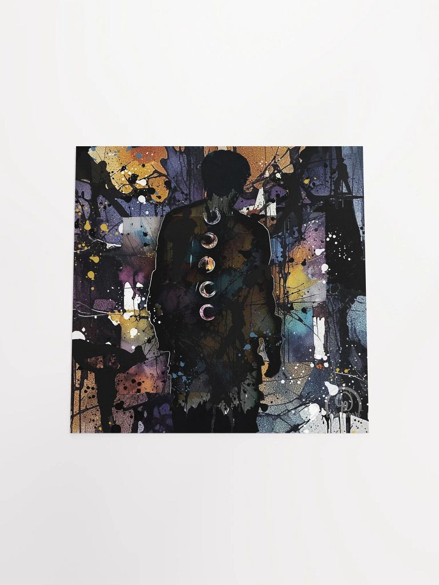 BTS - Jimin Poured Paint Print (Unframed) - Designed by ChimberArt product image (20)