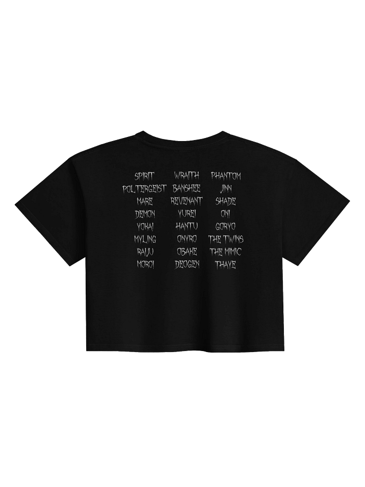 Ghost Hunting Squad Crop Top product image (2)