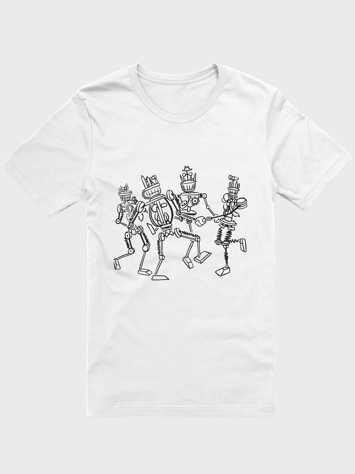 Spooky Scary Skelecogs Shirt - Black Print product image (1)