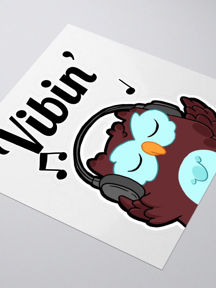 Olly The Owl - Vibin' Sticker 2 product image (8)