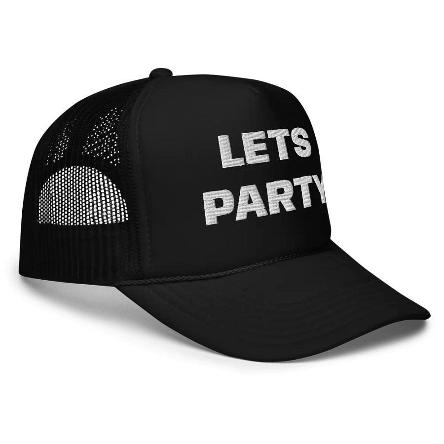 Let's Party - Embroidered Trucker Hat Cap product image (5)
