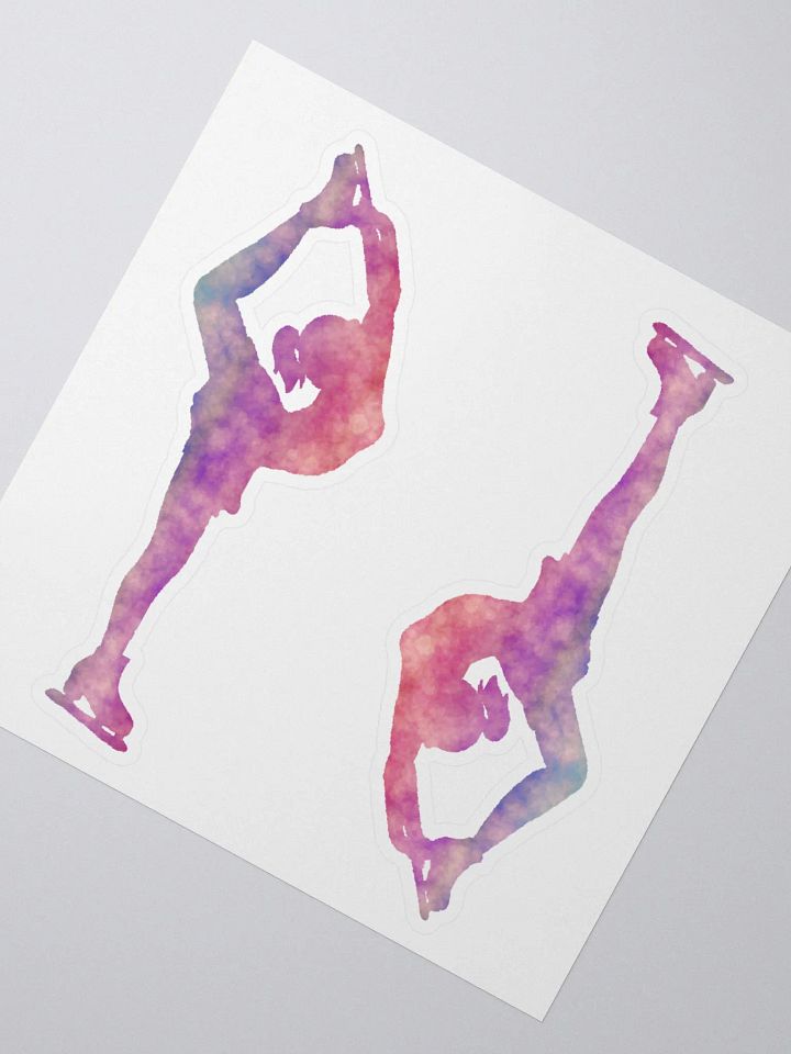 Figure Skater Sticker Set product image (2)