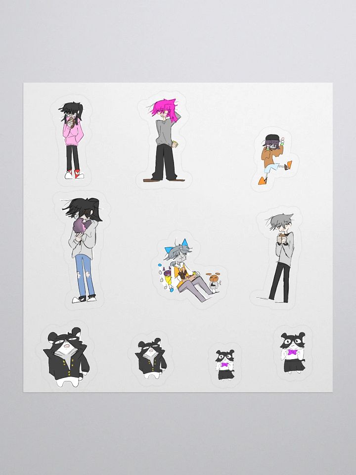 Moon Savers April stickers product image (1)