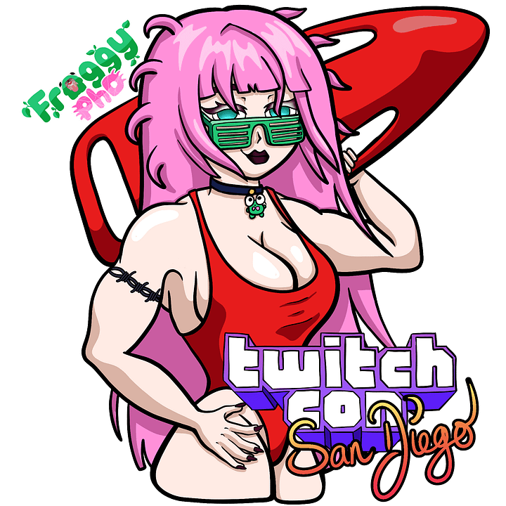 TwitchCon San Diego Stickers product image (1)