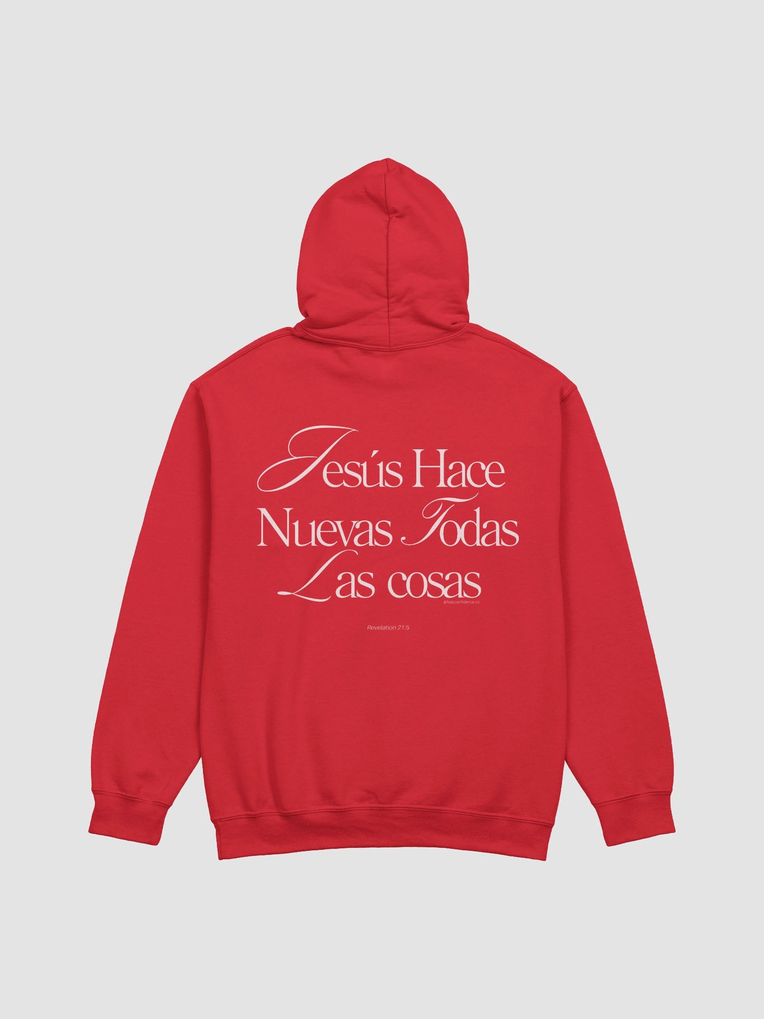 Jesús Hace Nuevas Todas Las Cosas Sudadera con Capucha product image (1)