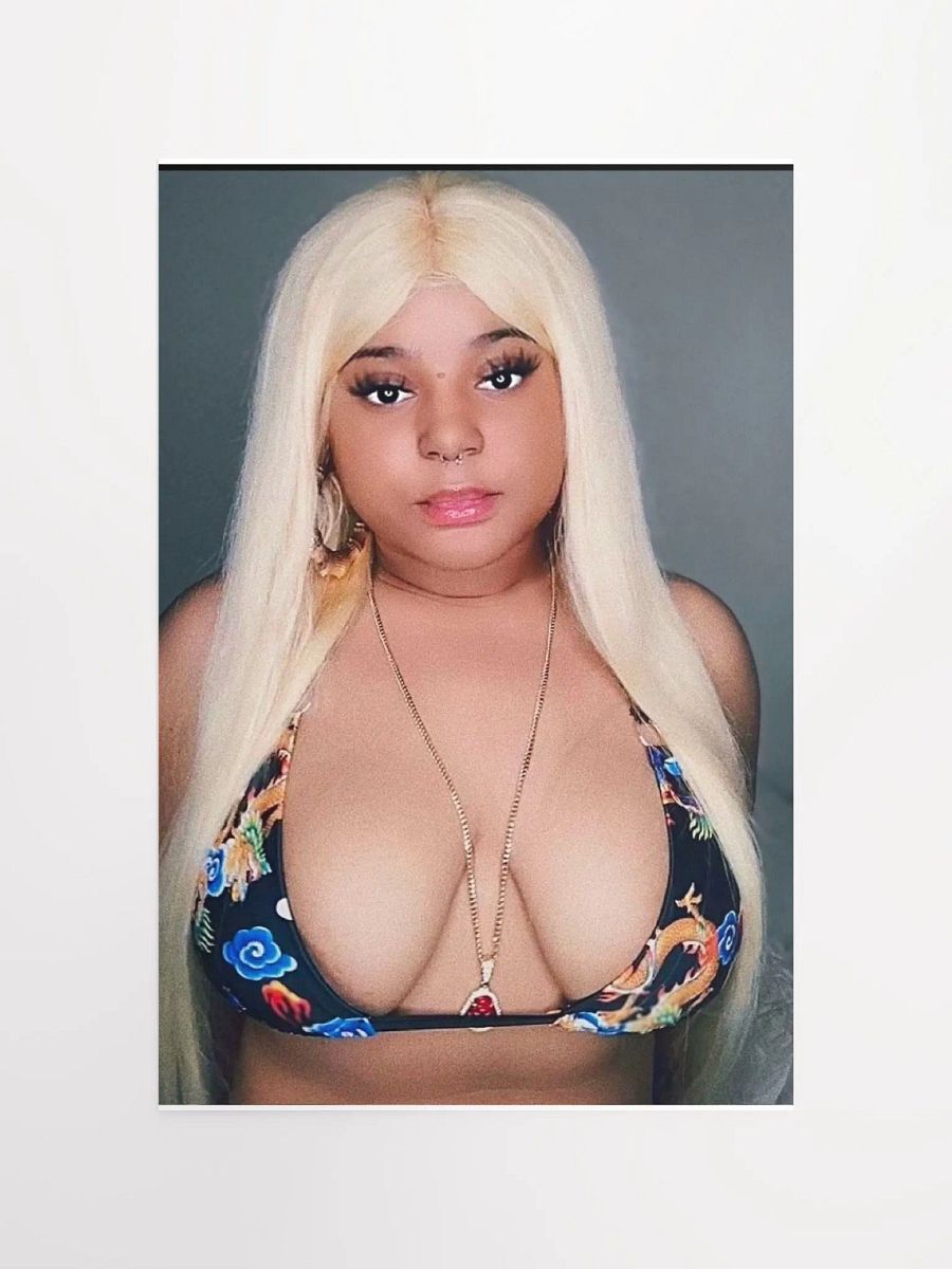 Blonde Babe - Matte Poster product image (4)