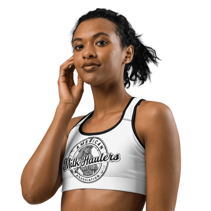 White Milk Haulers Sports Bra product image (2)