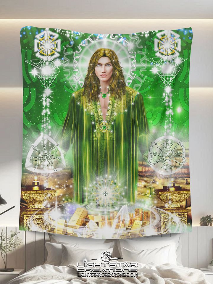 Enlightened Mastery Light-Tech Fleece Blanket product image (1)