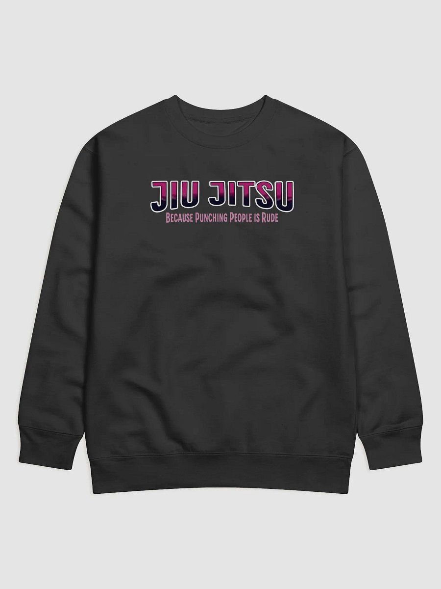 Reflective Jiu-Jitsu Humor Sweatshirt product image (1)
