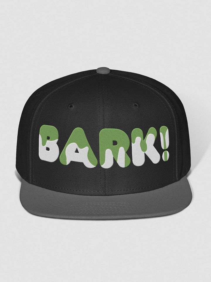 Speak Hat - BARK! - Green Drip product image (1)