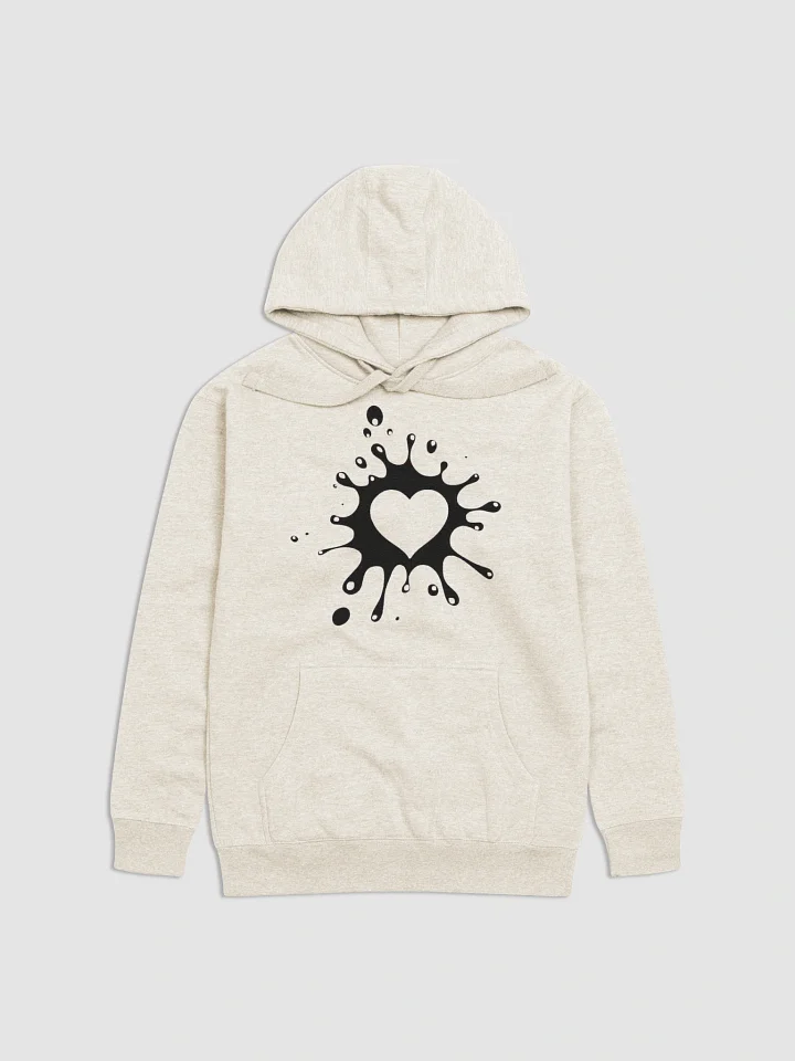 Heartbeat Splatter Premium Hoodie product image (2)