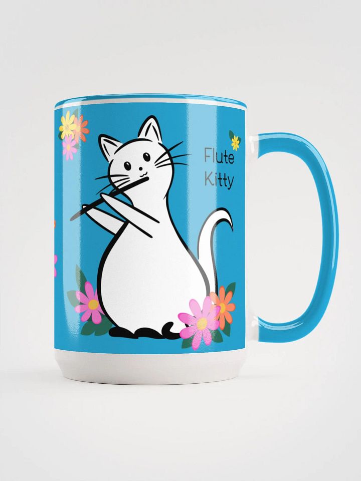 Flute Kitty Mug 15 oz - C Flute product image (1)