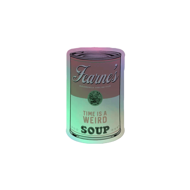 Fearne's Weird Soup (Pink) - Holo Sticker product image (2)