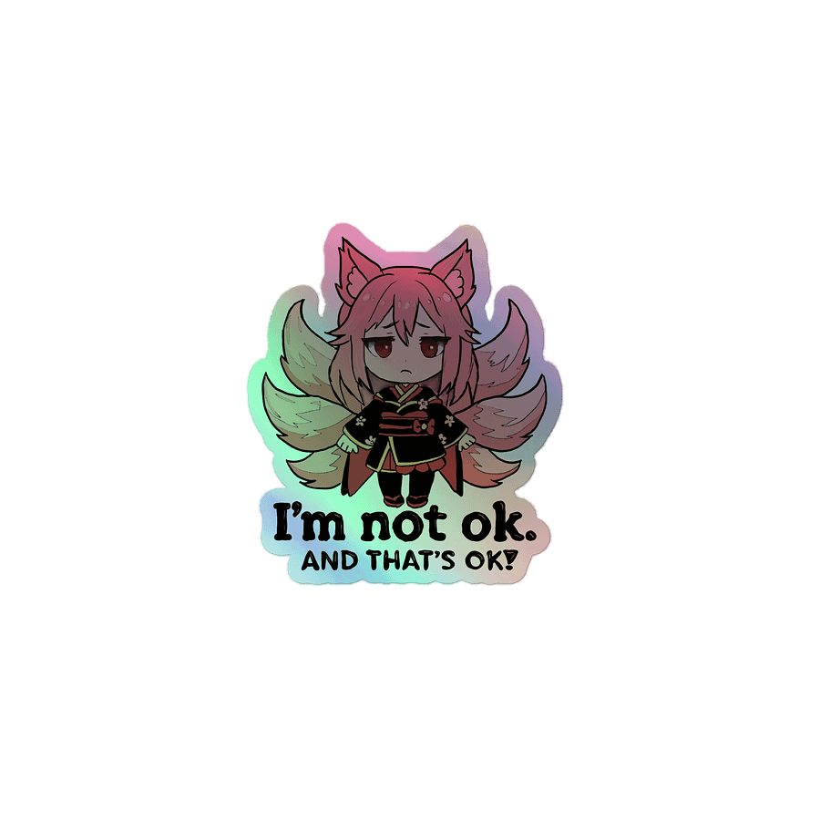 Holo-Fox Chibi Sticker Collection product image (1)